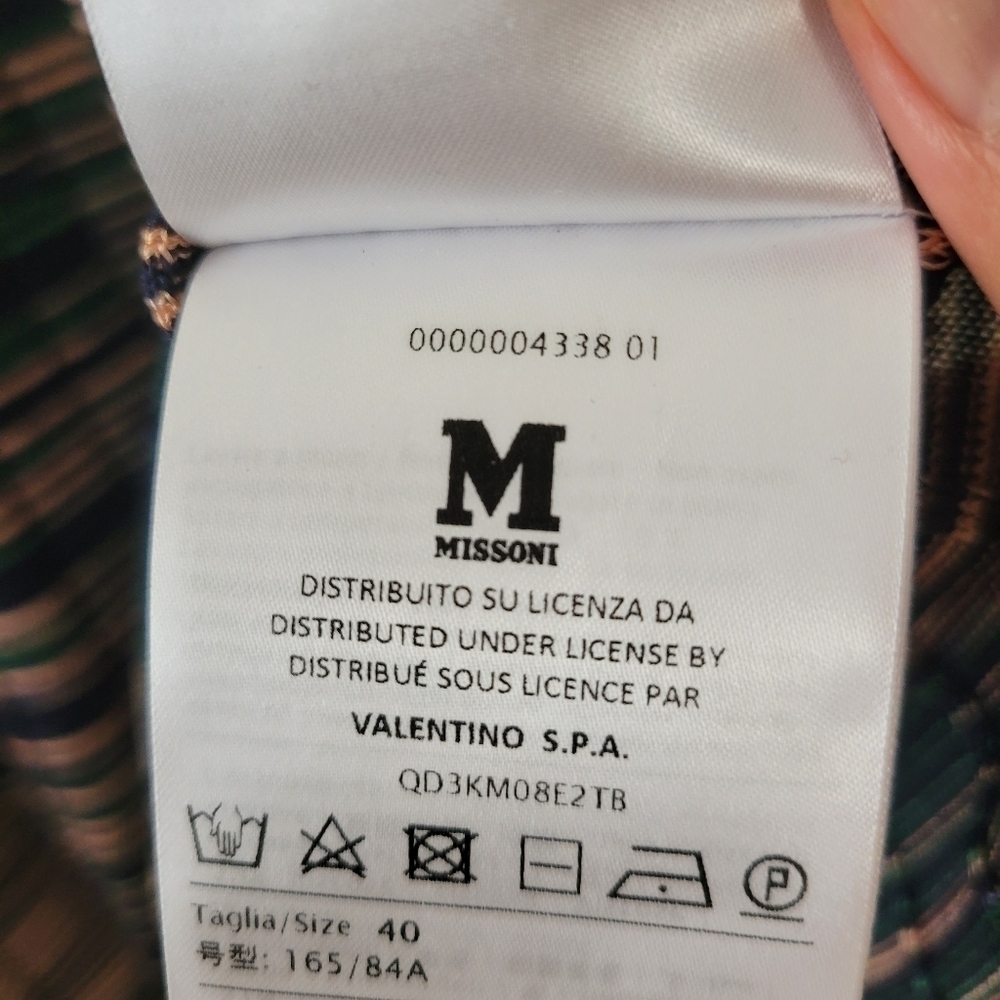 Missoni Ribbed Sweater Tank Top S - Picture 7 of 8
